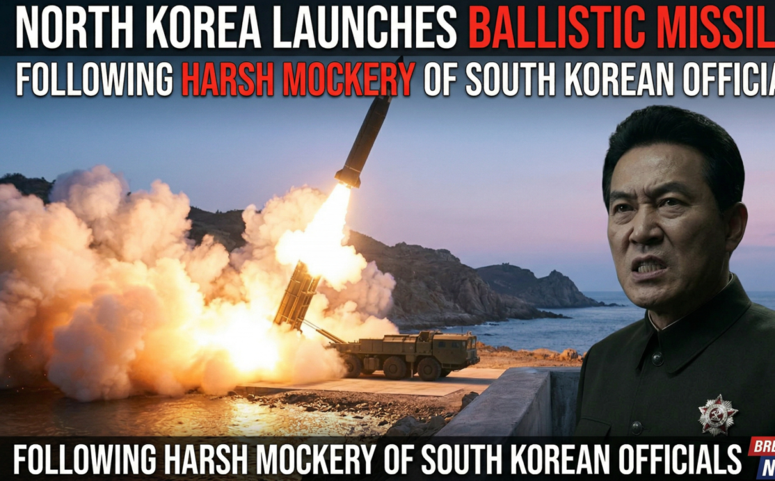 North Korea Launches Ballistic Missiles