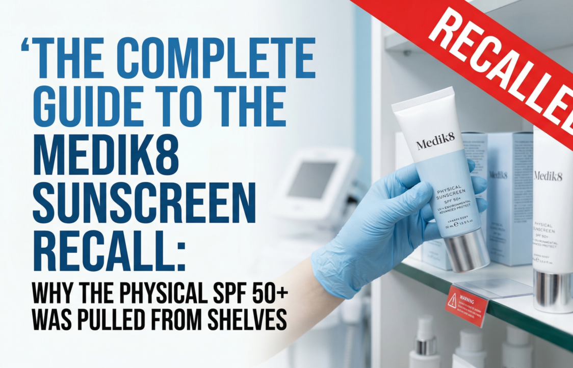 The Complete Guide to the Medik8 Sunscreen Recall: Why the Physical SPF 50+ Was Pulled From Shelves