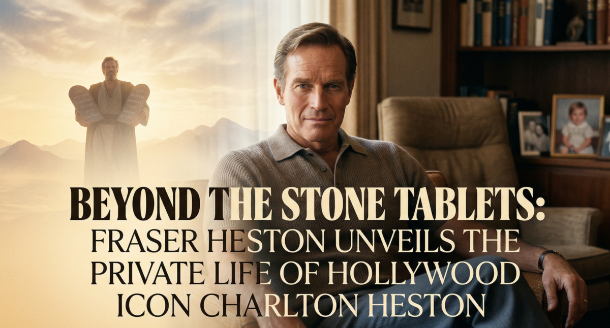 Fraser Heston Unveils the Private Life of Hollywood Icon Charlton Heston
