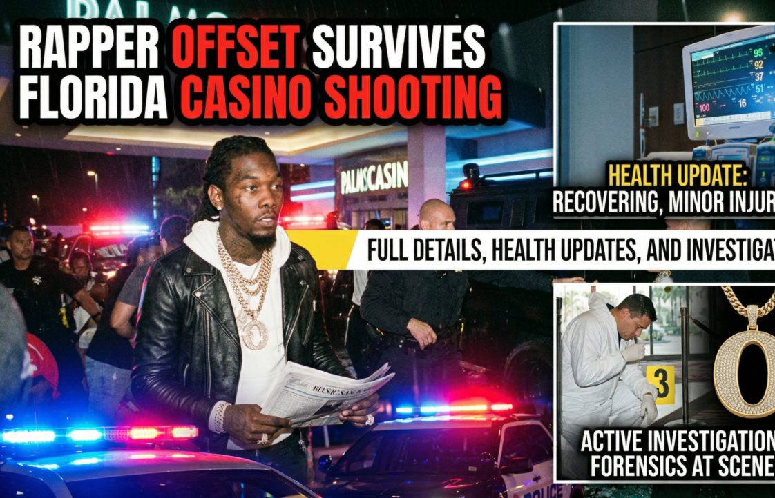 Rapper Offset Survives Florida Casino